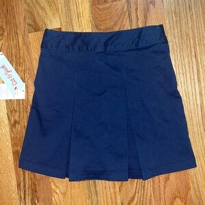 NEW Girls' Pleated Twill Uniform Skort - Cat & Jack™ Blue 5